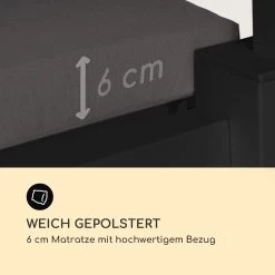 Eremitage Double Lux Sonnenliege 4 Liegepositionen 2 Personen 6 Cm Polster -Gartenwelt Verkauf 10035922 de 0006 logo