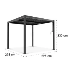 Pantheon Climax Ambient 3x3 M 4 Eckpfosten Bioklimatisches Dach 19 Pantheon Climax Ambient 3x3 M 4 Eckpfosten Bioklimatisches Dach -Gartenwelt Verkauf 10035942 yy 0009 logo