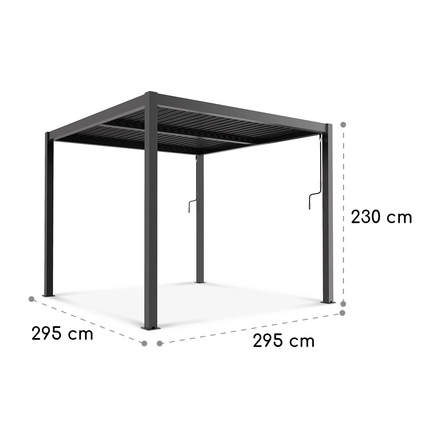 Pantheon Climax Ambient 3x3 M 4 Eckpfosten Bioklimatisches Dach 11 Pantheon Climax Ambient 3x3 M 4 Eckpfosten Bioklimatisches Dach – Bild 9