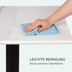 Patras Onyx Bistro-Tisch Mit Jugendstil Marmor 60 X 60 Cm Höhe: 72 Cm Rund -Gartenwelt Verkauf 10035980 de 0004 logo