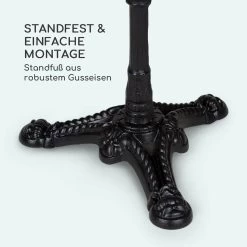 Patras Lux Bistro-Tisch Mit Dreifuß Marmortisch Ø: 57,5 Cm Höhe: 72 Cm -Gartenwelt Verkauf 10035984 de 0005 logo