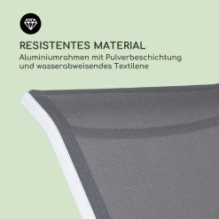 Pompei Sonnenliege Lounger 2 Pers. Aluminium Abstellfläche -Gartenwelt Verkauf 10035986 de 0007 logo