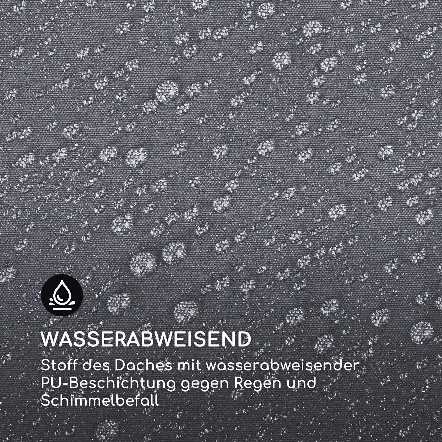 Pantheon Cortina Pergola Ersatzdach 200 G/m² Polyester-Tuch 3x6 M Inkl. Seilzug 6 Pantheon Cortina Pergola Ersatzdach 200 G/m² Polyester-Tuch 3x6 M Inkl. Seilzug – Bild 4