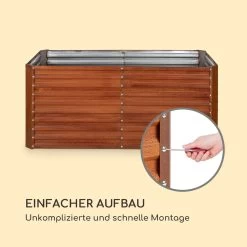 Rust Grow Hochbeet Gartenbeet Verzinktes Stahlblech Rost-Finish -Gartenwelt Verkauf 10036159 de 0007 logo