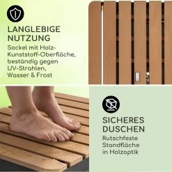 Sumatra Breeze Square Gartendusche WPC Aluminium 70x55cm Eckig 11 Sumatra Breeze Square Gartendusche WPC Aluminium 70x55cm Eckig -Gartenwelt Verkauf 10036436 de 0003 usp