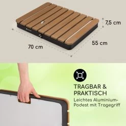 Sumatra Breeze Square Gartendusche WPC Aluminium 70x55cm Eckig 14 Sumatra Breeze Square Gartendusche WPC Aluminium 70x55cm Eckig -Gartenwelt Verkauf 10036436 de 0006 usp