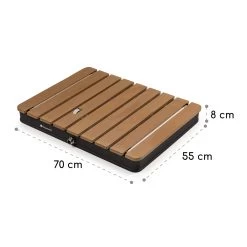 Sumatra Breeze Square Gartendusche WPC Aluminium 70x55cm Eckig 15 Sumatra Breeze Square Gartendusche WPC Aluminium 70x55cm Eckig -Gartenwelt Verkauf 10036436 yy 0011 dimensions