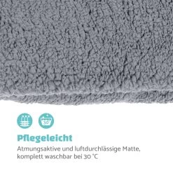 Finn Hundebett Waschbar Rutschfest Atmungsaktiv PE / Vlies Größe L -Gartenwelt Verkauf 10037526 de 0004 logo