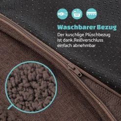 Balu Hundebett Waschbar Orthopädisch Rutschfest Memory-Schaum Größe M -Gartenwelt Verkauf 10037550 de 0005 logo