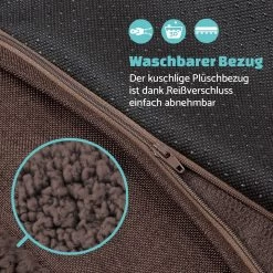 Balu Hundebett Waschbar Orthopädisch Rutschfest Memory-Schaum Größe L -Gartenwelt Verkauf 10037551 de 0005 logo