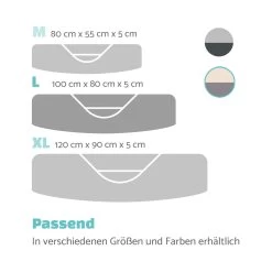 Lotte Hundebett Waschbar Orthopädisch Rutschfest Memory-Schaum Größe L 15 Lotte Hundebett Waschbar Orthopädisch Rutschfest Memory-Schaum Größe L -Gartenwelt Verkauf 10037575 de 0007 logo