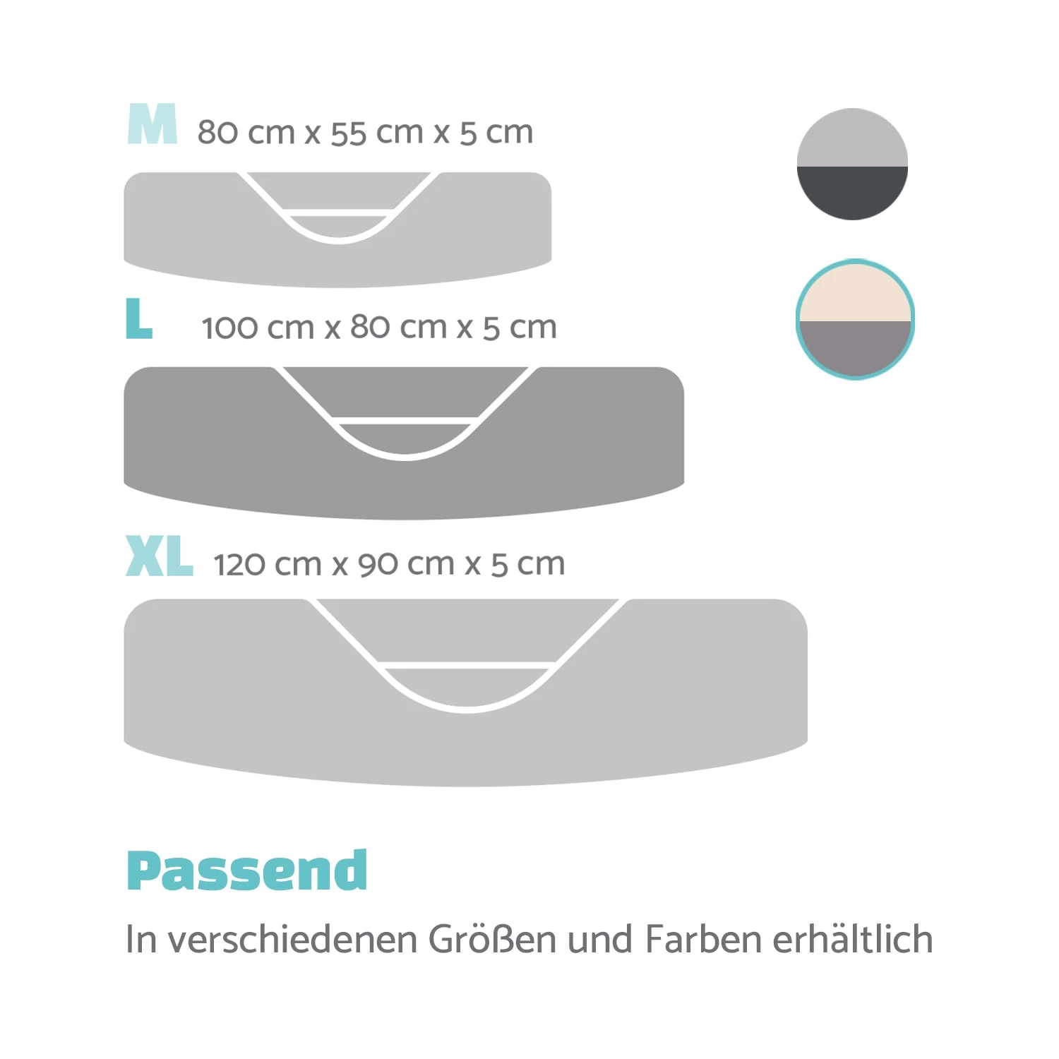 Lotte Hundebett Waschbar Orthopädisch Rutschfest Memory-Schaum Größe L 9 Lotte Hundebett Waschbar Orthopädisch Rutschfest Memory-Schaum Größe L – Bild 7