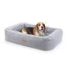 Bruno Hundebett Hundekorb | Waschbar | Orthopädisch | Rutschfest | Atmungsaktiv | Memory-Schaum | Größe M (80 X 17 X 55 Cm) -Gartenwelt Verkauf 10037582 yy 0001 titel