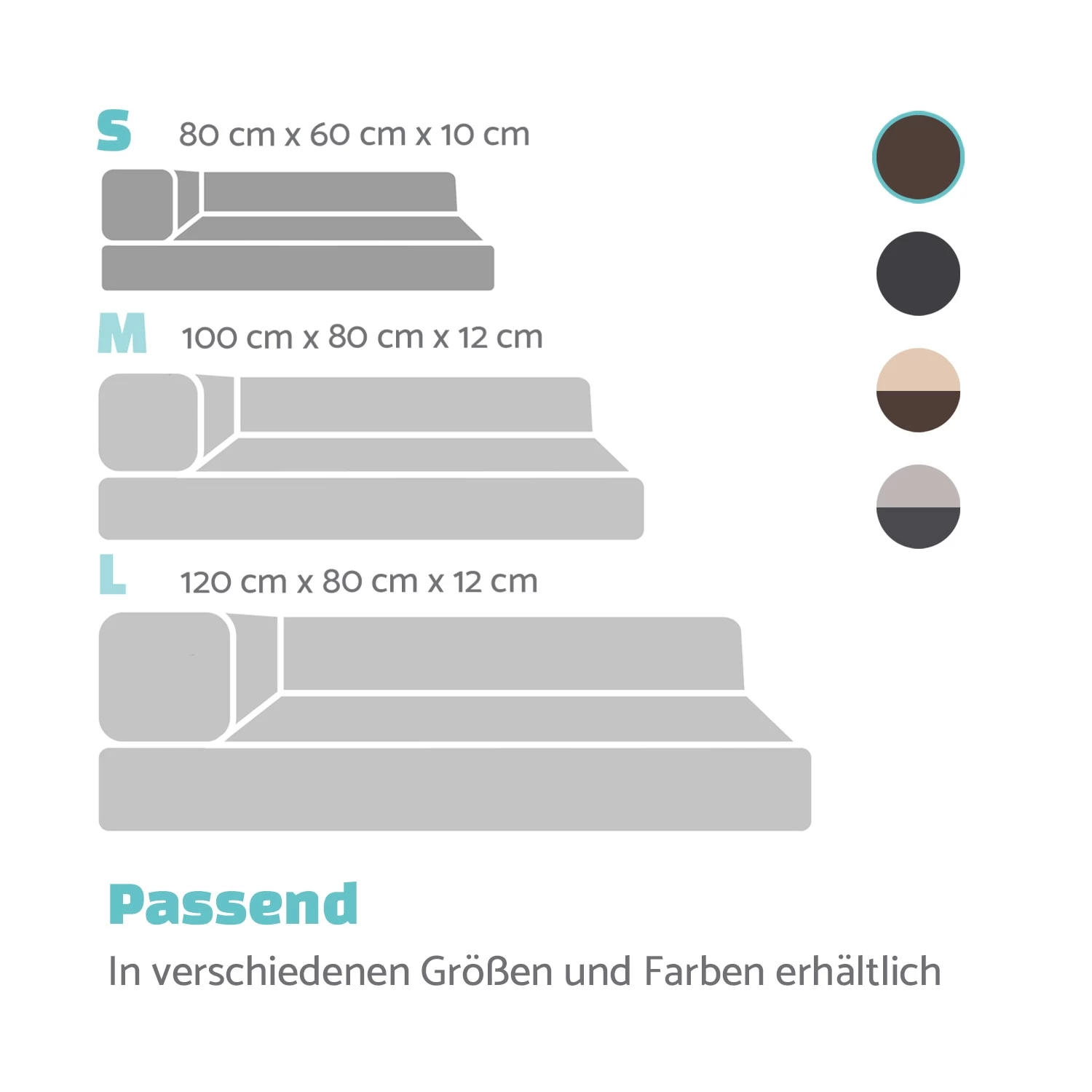 Odin Hundesofa Waschbar Orthopädisch Rutschfest Memory-Schaum Größe S 9 Odin Hundesofa Waschbar Orthopädisch Rutschfest Memory-Schaum Größe S – Bild 7