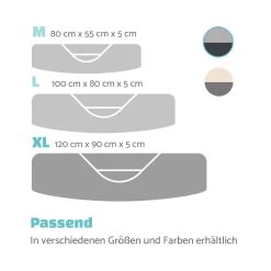 Lotte Hundebett Waschbar Rutschfest Memory-Schaum Größe XL -Gartenwelt Verkauf 10037592 de 0007 logo