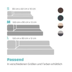 Odin Hundesofa Waschbar Orthopädisch Rutschfest Memory-Schaum Größe M -Gartenwelt Verkauf 10037596 de 0007 logo