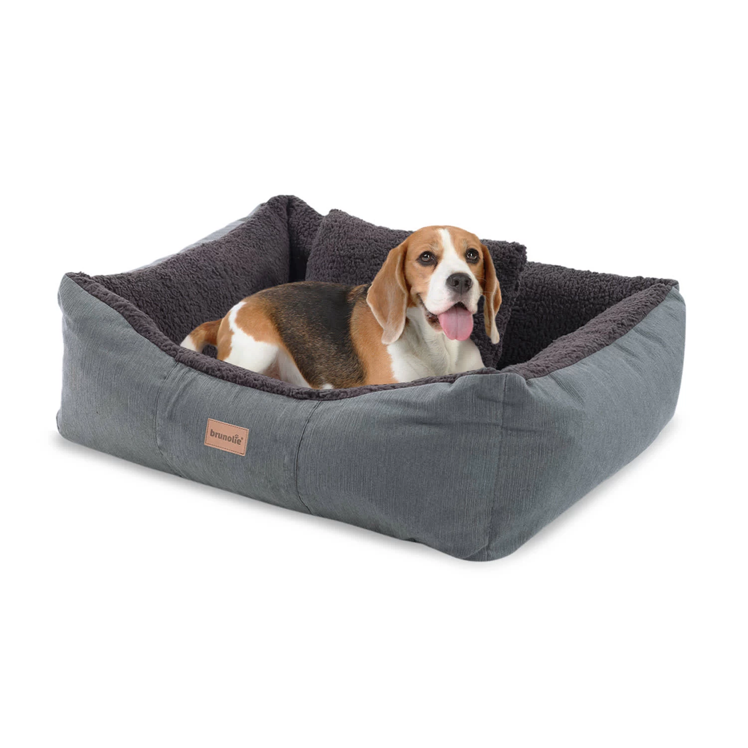 Emma Hundebett Hundekorb | Waschbar | Rutschfest | Atmungsaktiv | Wendematratze | Kissen | Größe S (67 X 20 X 59 Cm) 2 Emma Hundebett Hundekorb | Waschbar | Rutschfest | Atmungsaktiv | Wendematratze | Kissen | Größe S (67 X 20 X 59 Cm)