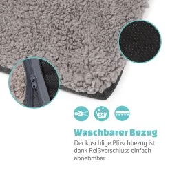 Emma Hundebett Hundekorb | Waschbar | Rutschfest | Atmungsaktiv | Wendematratze | Kissen | Größe M (80 X 20 X 70 Cm) -Gartenwelt Verkauf 10037611 de 0005 logo