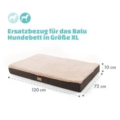 Balu XL Hundebett Ersatzbezug Waschbar Rutschfest Atmungsaktiv -Gartenwelt Verkauf 10037651 de 0004 logo