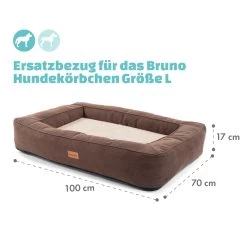 Bruno Hundebett Ersatzbezug Waschbar Rutschfest Atmungsaktiv Größe L 9 Bruno Hundebett Ersatzbezug Waschbar Rutschfest Atmungsaktiv Größe L -Gartenwelt Verkauf 10037656 de 0004 logo