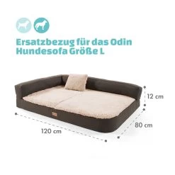 Odin Hundesofa Ersatzbezug Waschbar Rutschfest Atmungsaktiv Größe L -Gartenwelt Verkauf 10037659 de 0004 logo