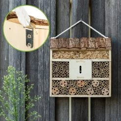 Insektenhotel Mit Flachdach Aufhängung Ganzjährig Bewohnbar Holz 11 Insektenhotel Mit Flachdach Aufhängung Ganzjährig Bewohnbar Holz -Gartenwelt Verkauf 10038031 yy 0003 logo