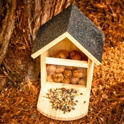 Futterhaus Für Eichhörnchen Spitzdach Kiefernholz Bitumen Unbehandelt -Gartenwelt Verkauf 10038048 yy 0005 logo