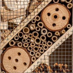 Insektenhotel Mit Schmalem Spitzdach Aufhängung Ganzjährig Bewohnbar Holz -Gartenwelt Verkauf 10038093 yy 0004 logo