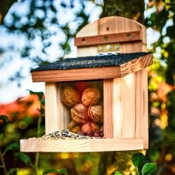 Futterhaus Für Eichhörnchen Flachdach Zedernholz Bitumen Unbehandelt -Gartenwelt Verkauf 10038115 yy 0003 logo