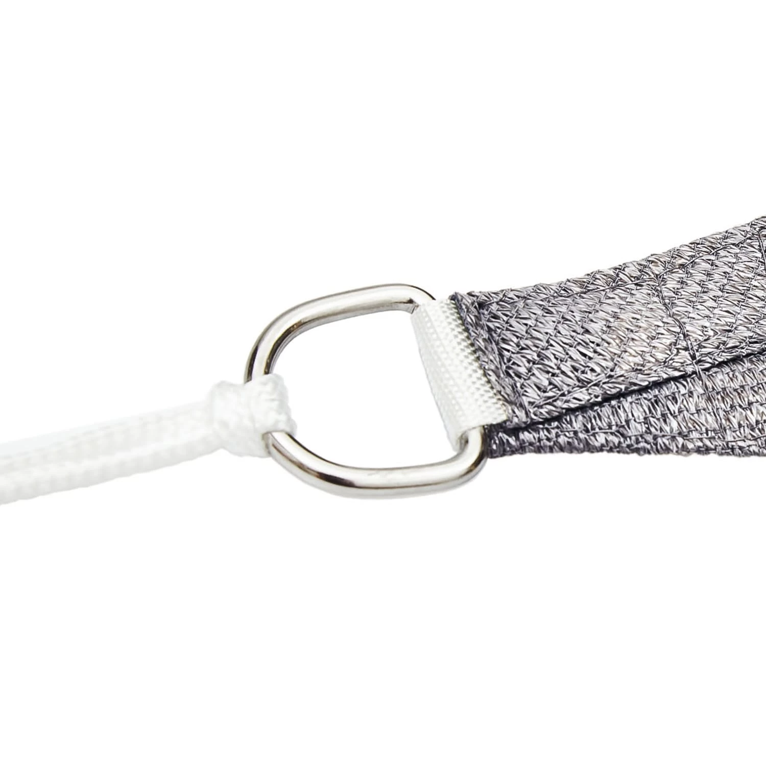 Rechteckiges Sonnensegel 2x4 M Mit Befestigungsringen Polyester Luftdurchlässig 6 Rechteckiges Sonnensegel 2x4 M Mit Befestigungsringen Polyester Luftdurchlässig – Bild 4