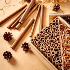 Bambusröhrchen 70 Stück Je 15 Cm Länge Holzfarben -Gartenwelt Verkauf 10038148 yy 0003 logo