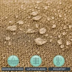 Rechteckiges Sonnensegel 2x4 M Polyester Luftdurchlässig -Gartenwelt Verkauf 10038174 de 0003 logo