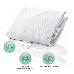 Dreieckiges Sonnensegel 3x3x3 M Polyester Luftdurchlässig 12 Dreieckiges Sonnensegel 3x3x3 M Polyester Luftdurchlässig -Gartenwelt Verkauf 10038200 de 0005 logo