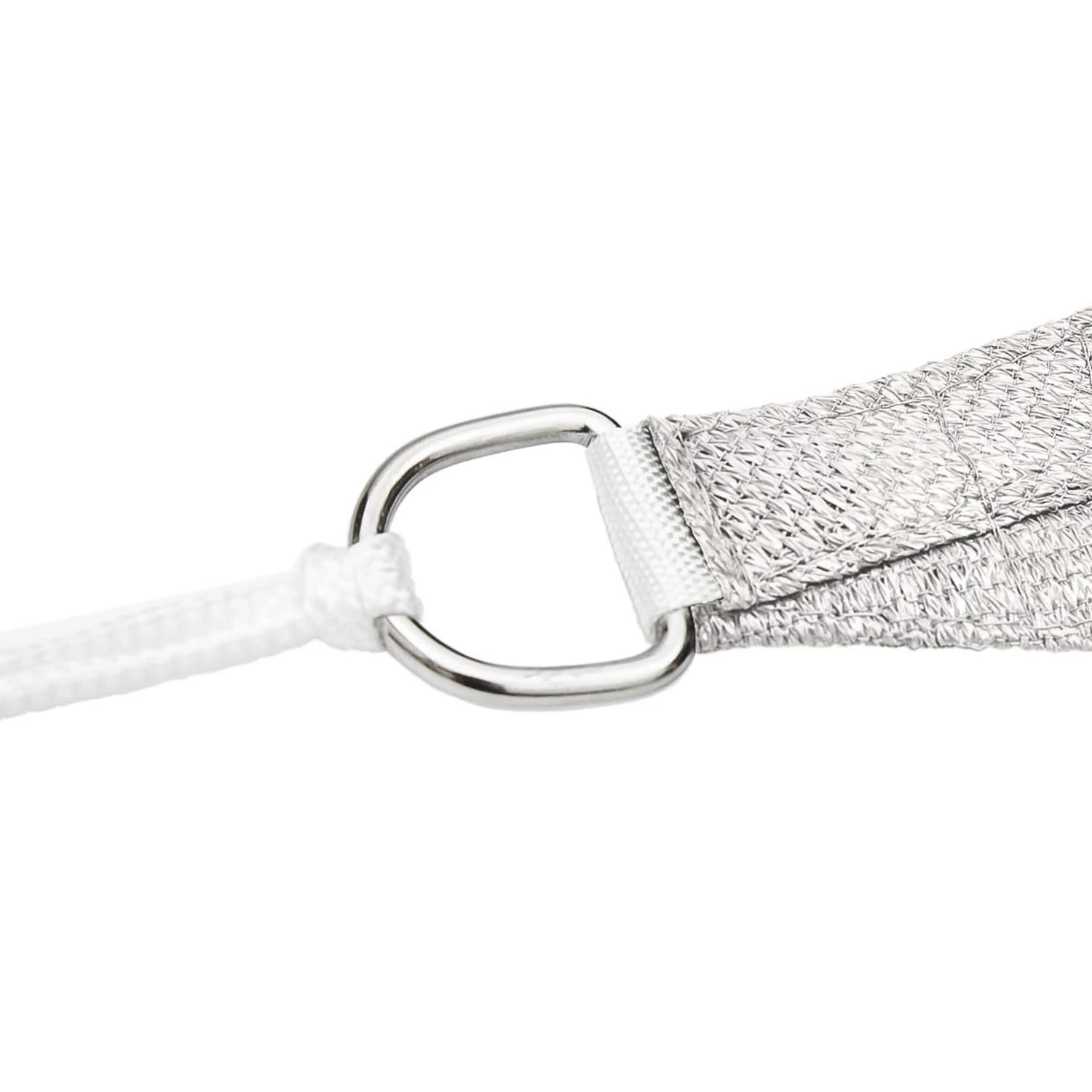 Dreieckiges Sonnensegel 3x3x3 M Polyester Luftdurchlässig 6 Dreieckiges Sonnensegel 3x3x3 M Polyester Luftdurchlässig – Bild 4