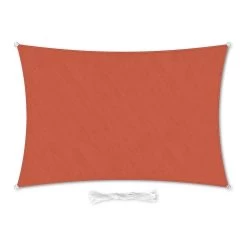 Quadratisches Sonnensegel 2 X 3 M Polyester Luftdurchlässig