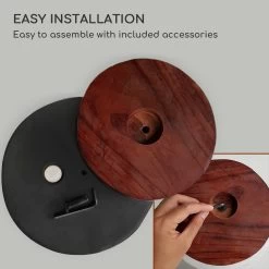 Enspijk Blumentöpfe Walnussholz Polystone Handgemacht 2 Größen -Gartenwelt Verkauf 10038463 uk 0003 logo