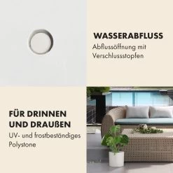 Venlo Blumentopf Polystone In- Und Outdoor 3 Größen -Gartenwelt Verkauf 10038471 de 0004 usp