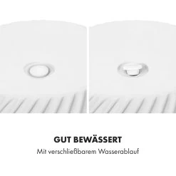 Heusden Blumentopf 2er-Set Polystone Pflanzenfreundlich Handgemacht 3D-Optik -Gartenwelt Verkauf 10038484 de 0003 logo