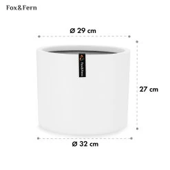 Pflanztopf Übertopf Faserstein In/Outdoor -Gartenwelt Verkauf 10038510 yy 0005 usp