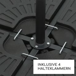 Limousin Sonnenschirmständer-Gewichte 72 Kg Leergewichte 4er-Set -Gartenwelt Verkauf 10038525 de 0004 logo