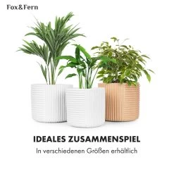 Hasselt Blumentopf Polystone Pflanzenfreundlich Handgemacht 3D-Optik -Gartenwelt Verkauf 10038548 de 0006 usp