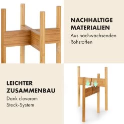 Zeist Pflanzenhalter 3er-Set 2 Höhen Kombinierbar Steck-Design Naturbelassen 12 Zeist Pflanzenhalter 3er-Set 2 Höhen Kombinierbar Steck-Design Naturbelassen -Gartenwelt Verkauf 10038553 de 0004 usp