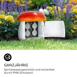 Power Mushroom Smart Gartensteckdose WiFi-Steuerung 3680 Watt IP44 -Gartenwelt Verkauf 10038628 de 0003 logo