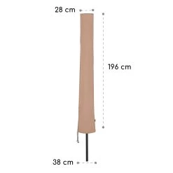 Shield Premium Schutzhülle Sonnenschirm Bis Ø 300 Cm UV-beständig 17 Shield Premium Schutzhülle Sonnenschirm Bis Ø 300 Cm UV-beständig -Gartenwelt Verkauf 10038725 yy 0008 dimensions