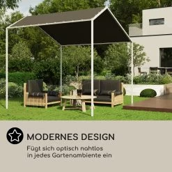 Blumfeldt La Rochelle Gazebo Schrägdach UV 50+ Aluminium Polyester 11 Blumfeldt La Rochelle Gazebo Schrägdach UV 50+ Aluminium Polyester -Gartenwelt Verkauf 10040098 de 0005 logo