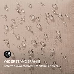 Blumfeldt Bayonne Sonnenschirm 130 X 180 Cm Polyester UV 50 Solar LED -Gartenwelt Verkauf 10040103 de 0007 logo