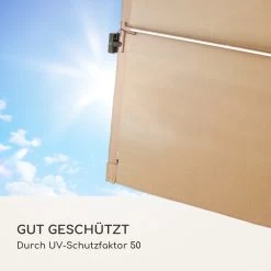 Blumfeldt Bayonne Sonnenschirm 130 X 180 Cm Polyester UV 50 Solar LED -Gartenwelt Verkauf 10040103 de 0008 logo