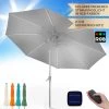 Blumfeldt Calais Sonnenschirm LED Aluminium-Rahmen Polyester-Bespannung UV 50 -Gartenwelt Verkauf 10040120 de 0001 main