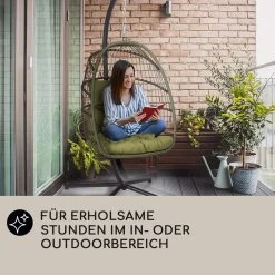 Biarritz Individuelle Hängesessel PE Aluminium Polyrattan 130 Kg 13 Biarritz Individuelle Hängesessel PE Aluminium Polyrattan 130 Kg -Gartenwelt Verkauf 10040300 de 0006 usp